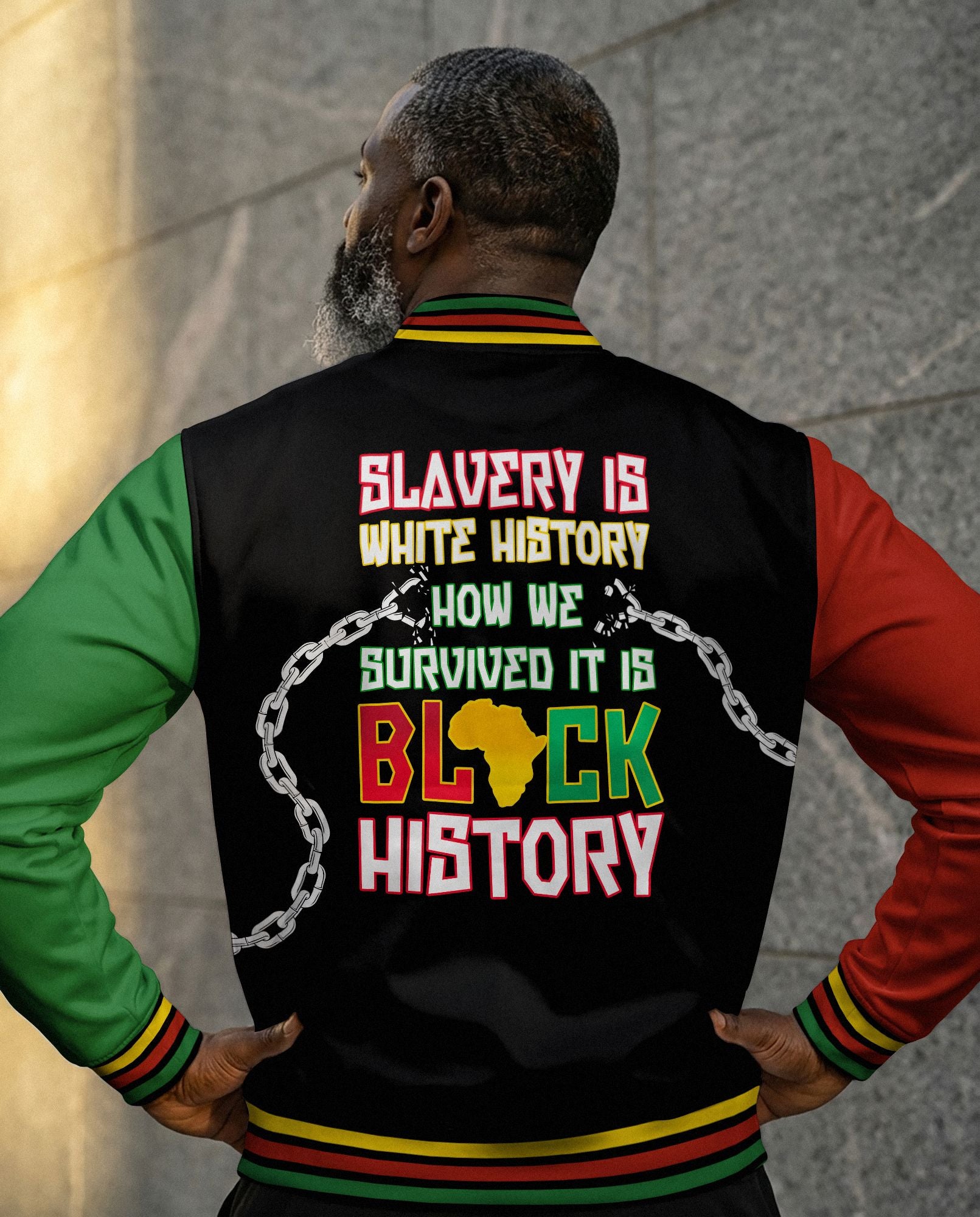 Slavery Is White History Baseball Jacket Baseball Jacket Zootop Bear 
