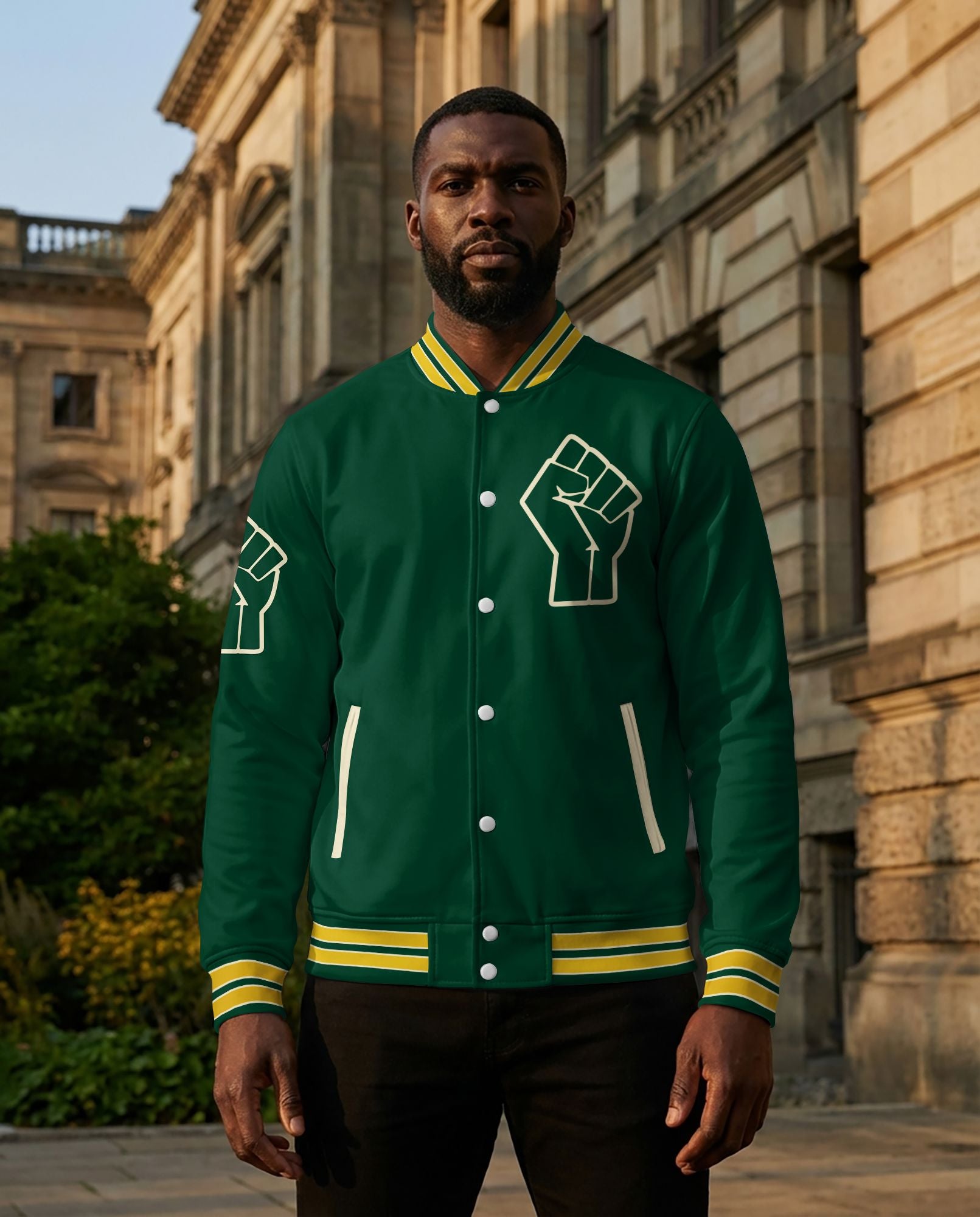 They Not Like Us Baseball Jacket Baseball Jacket Zootop Bear 