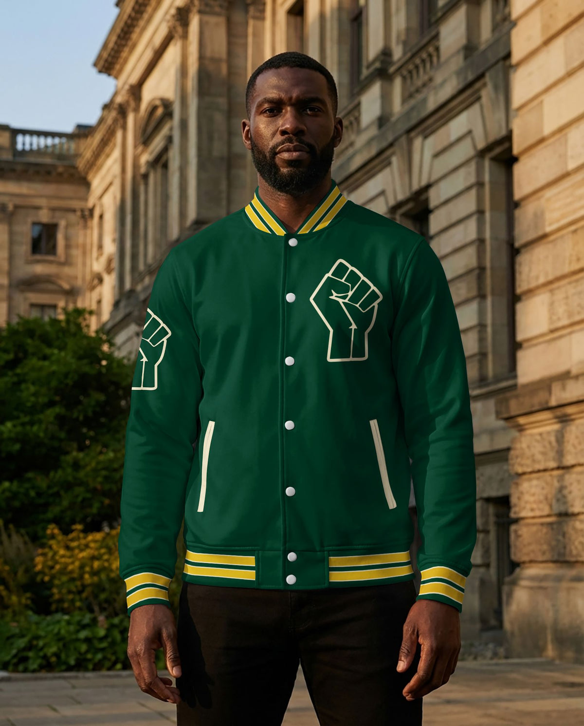 They Not Like Us Baseball Jacket Baseball Jacket Zootop Bear 