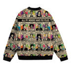 All My Heroes Have FBI Files Bomber Jacket Bomber Jacket Version 2 Zootop Bear 