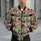 All My Heroes Have FBI Files Bomber Jacket Bomber Jacket Version 2 Zootop Bear 