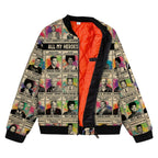 All My Heroes Have FBI Files Bomber Jacket Bomber Jacket Version 2 Zootop Bear 