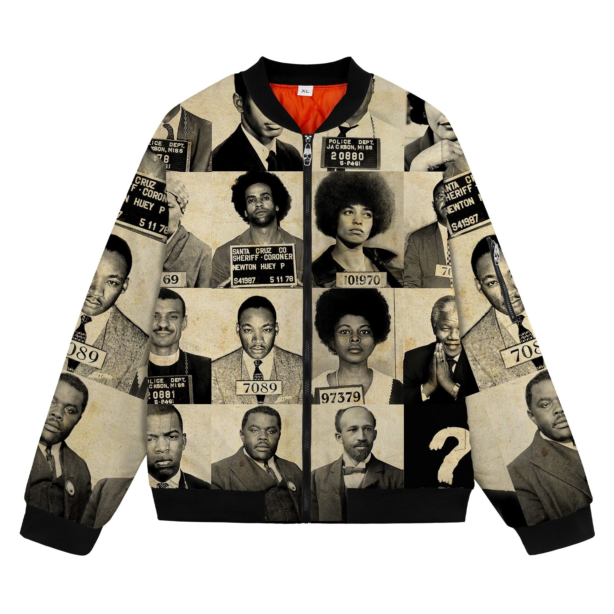 Civil Rights Leaders Bomber Jacket Bomber Jacket Version 2 Zootop Bear 