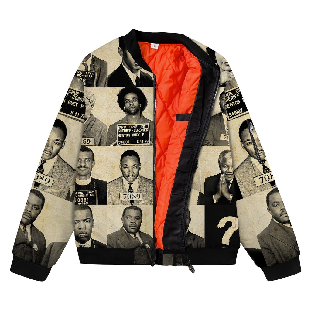 Civil Rights Leaders Bomber Jacket Bomber Jacket Version 2 Zootop Bear 