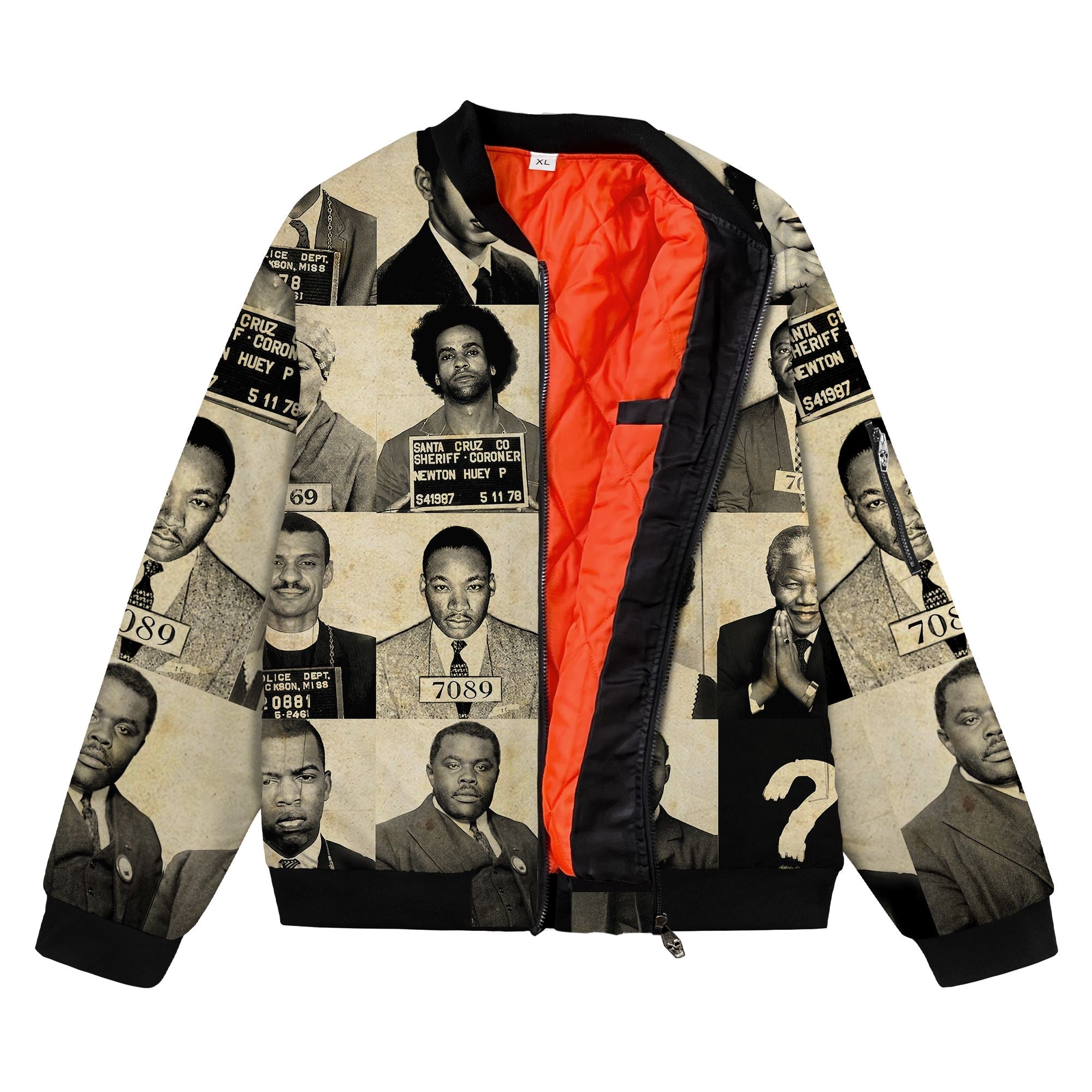 Civil Rights Leaders Bomber Jacket Bomber Jacket Version 2 Zootop Bear 
