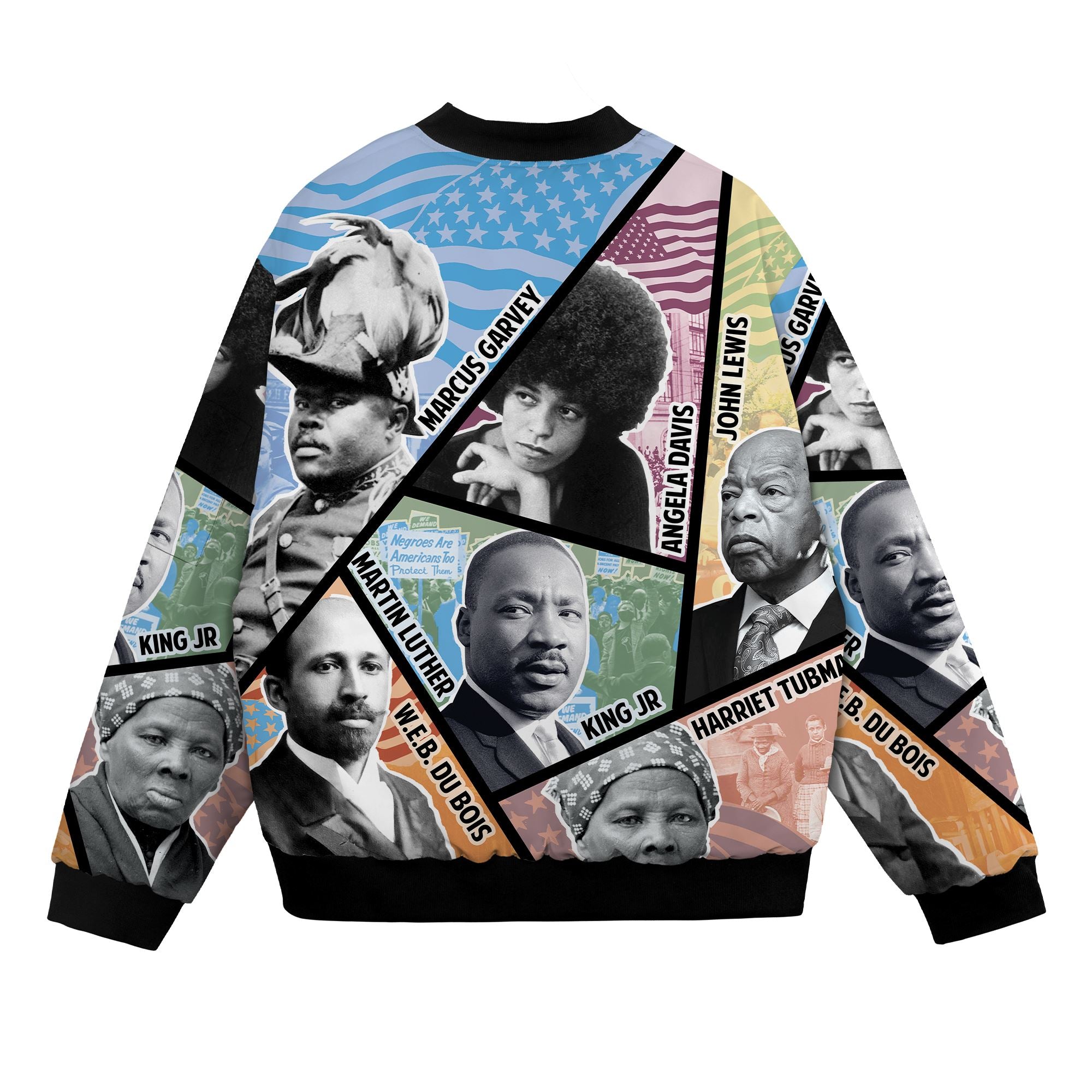 Civil Rights Icons Bomber Jacket Bomber Jacket Version 2 Zootop Bear 