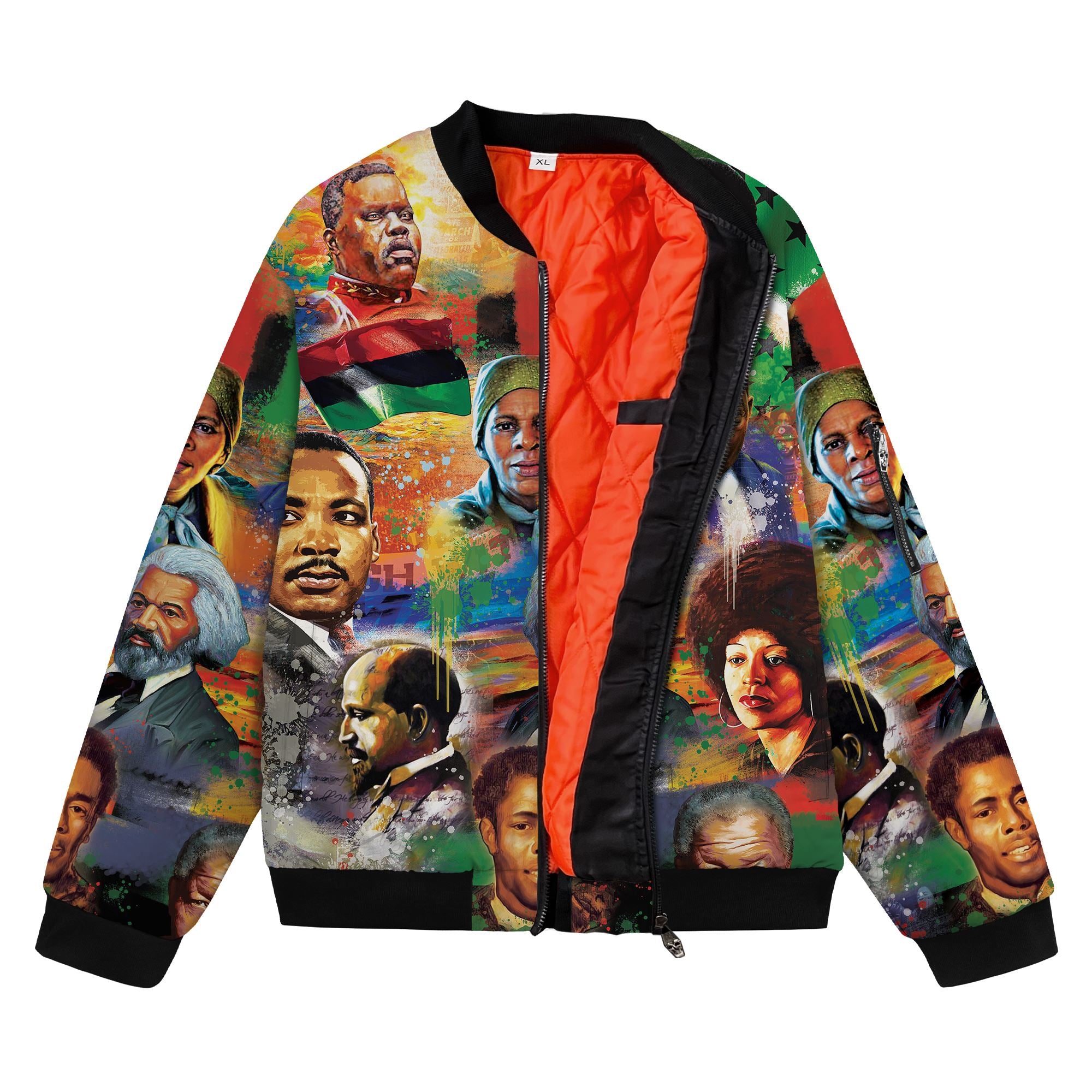 Civil Rights Moments Bomber Jacket Bomber Jacket Version 2 Zootop Bear 