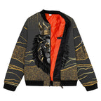 Black and Gold Lion Bomber Jacket Bomber Jacket Version 2 Zootop Bear 