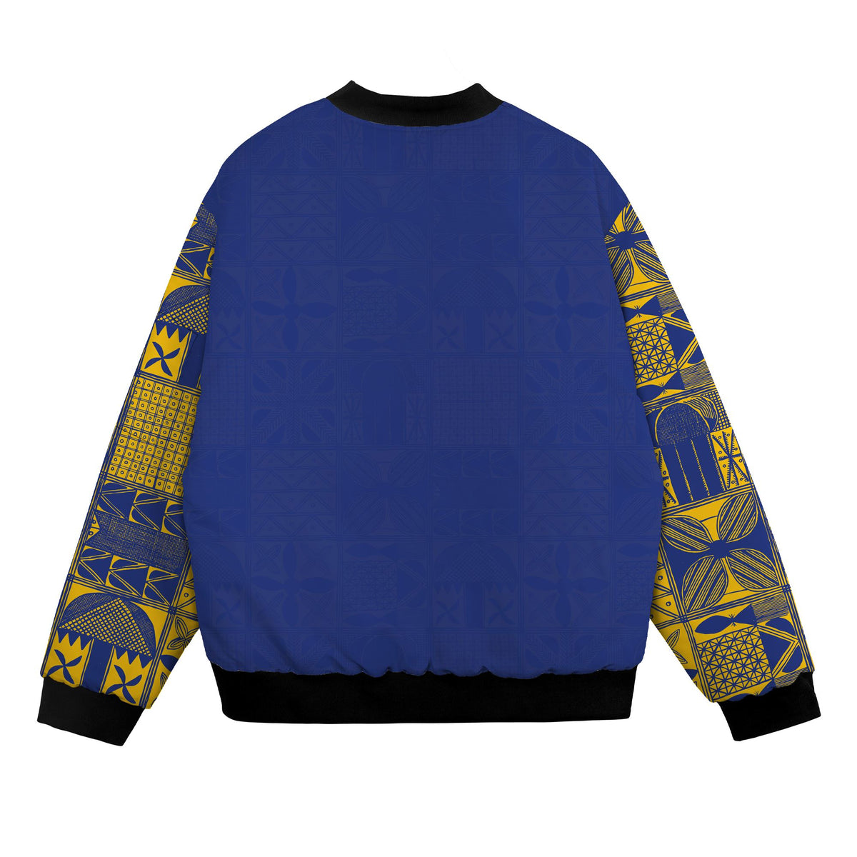 Printed Mudcloth Pattern Bomber Jacket Bomber Jacket Version 2 Zootop Bear 