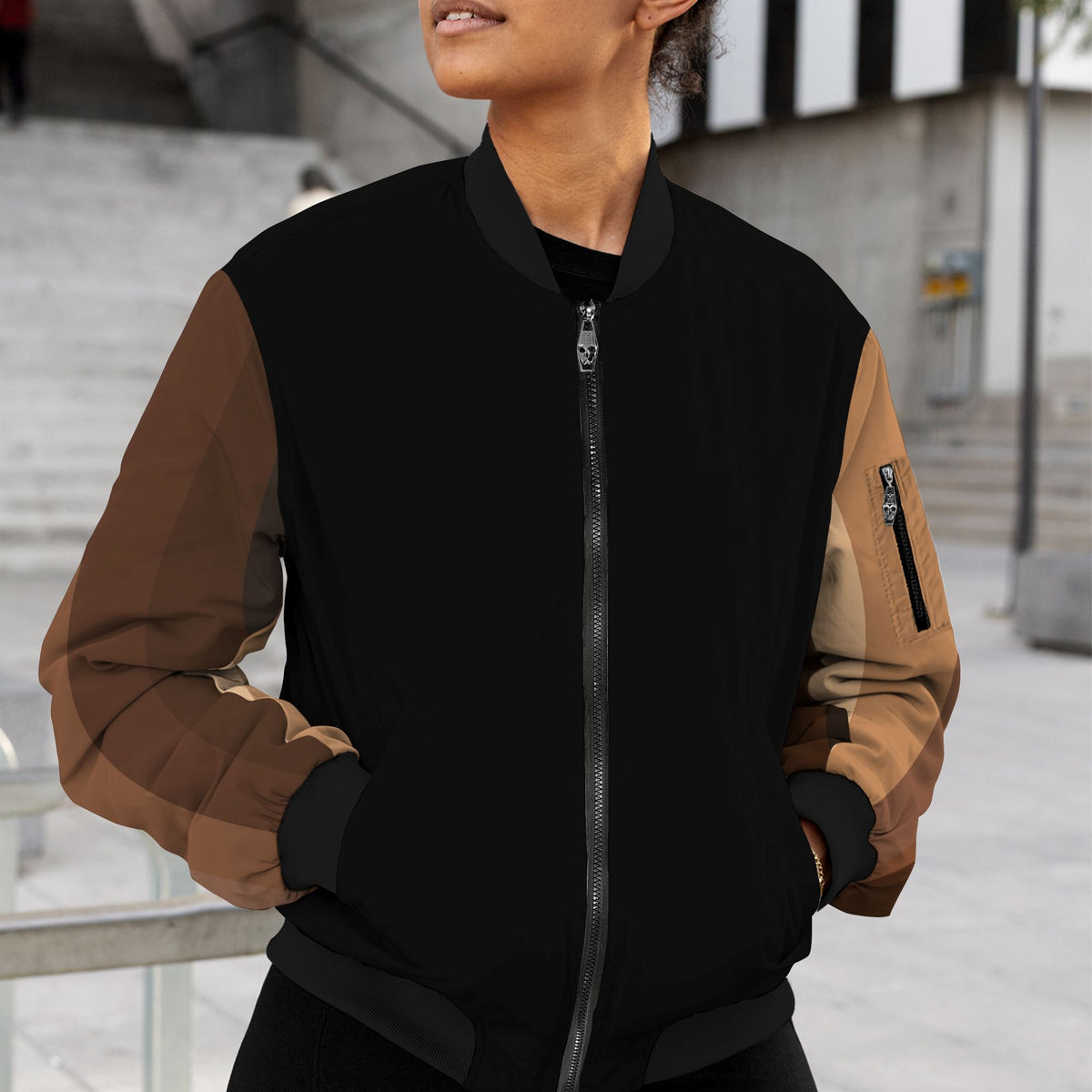 Every Shade Slays Melanin Bomber Jacket Bomber Jacket Version 2 Zootop Bear 