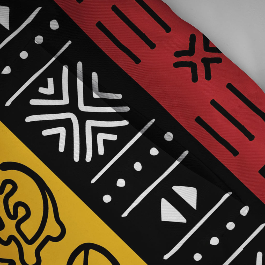 African Symbols in Pan-African Colors Bomber Jacket Bomber Jacket Version 2 Zootop Bear 