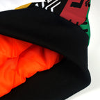 African Symbols in Pan-African Colors Bomber Jacket Bomber Jacket Version 2 Zootop Bear 