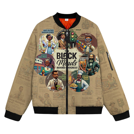 The Black Minds Behind Progress Bomber Jacket Bomber Jacket Version 2 Zootop Bear