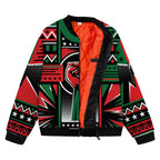 Power Fist And Patterns In Pan African Colors Bomber Jacket Bomber Jacket Version 2 Zootop Bear 