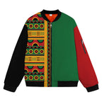 Pan African Block Art and Patterns Bomber Jacket V2 Bomber Jacket Version 2 Zootop Bear 