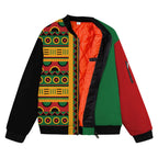 Pan African Block Art and Patterns Bomber Jacket V2 Bomber Jacket Version 2 Zootop Bear 