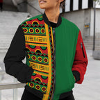 Pan African Block Art and Patterns Bomber Jacket V2 Bomber Jacket Version 2 Zootop Bear 