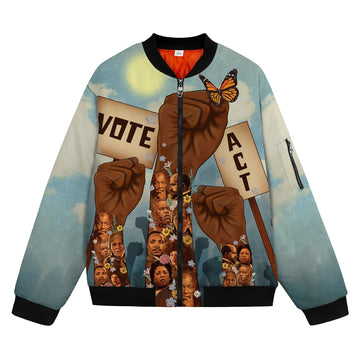 Rise with Resolve Bomber Jacket Bomber Jacket Version 2 Zootop Bear 