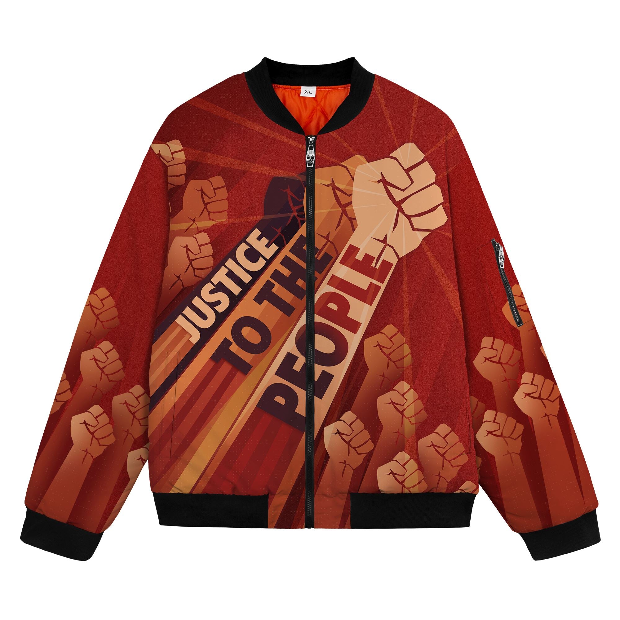 Justice To The People Bomber Jacket Bomber Jacket Version 2 Zootop Bear 