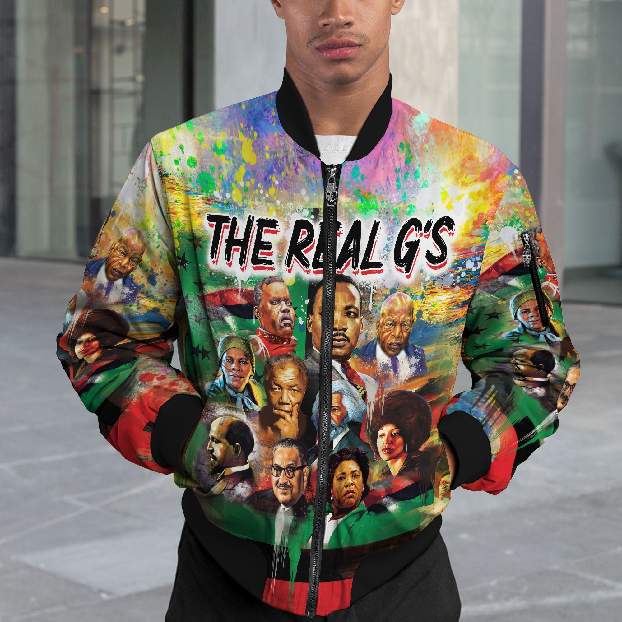The Real G's Bomber Jacket Bomber Jacket Version 2 Zootop Bear 