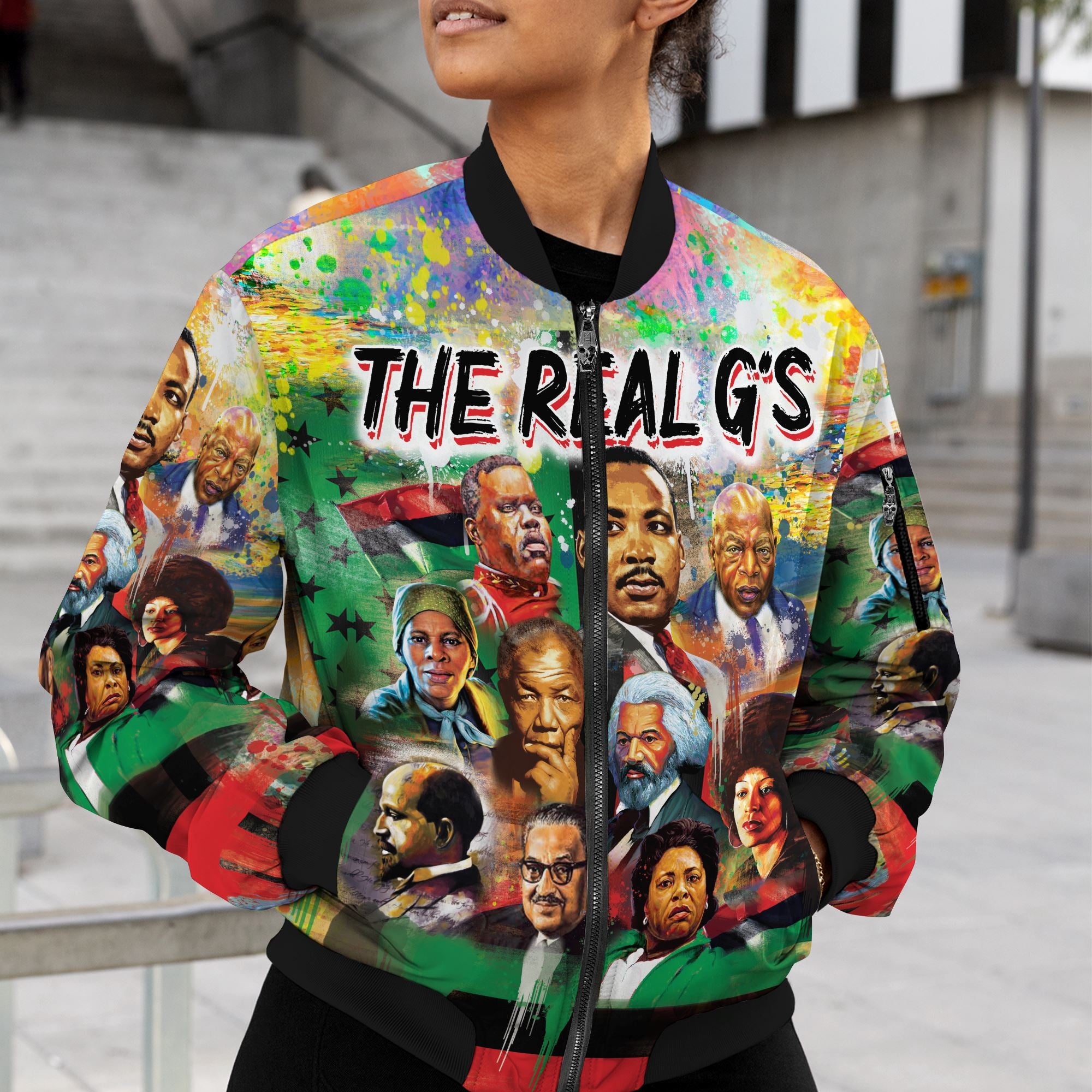 The Real G's Bomber Jacket Bomber Jacket Version 2 Zootop Bear 