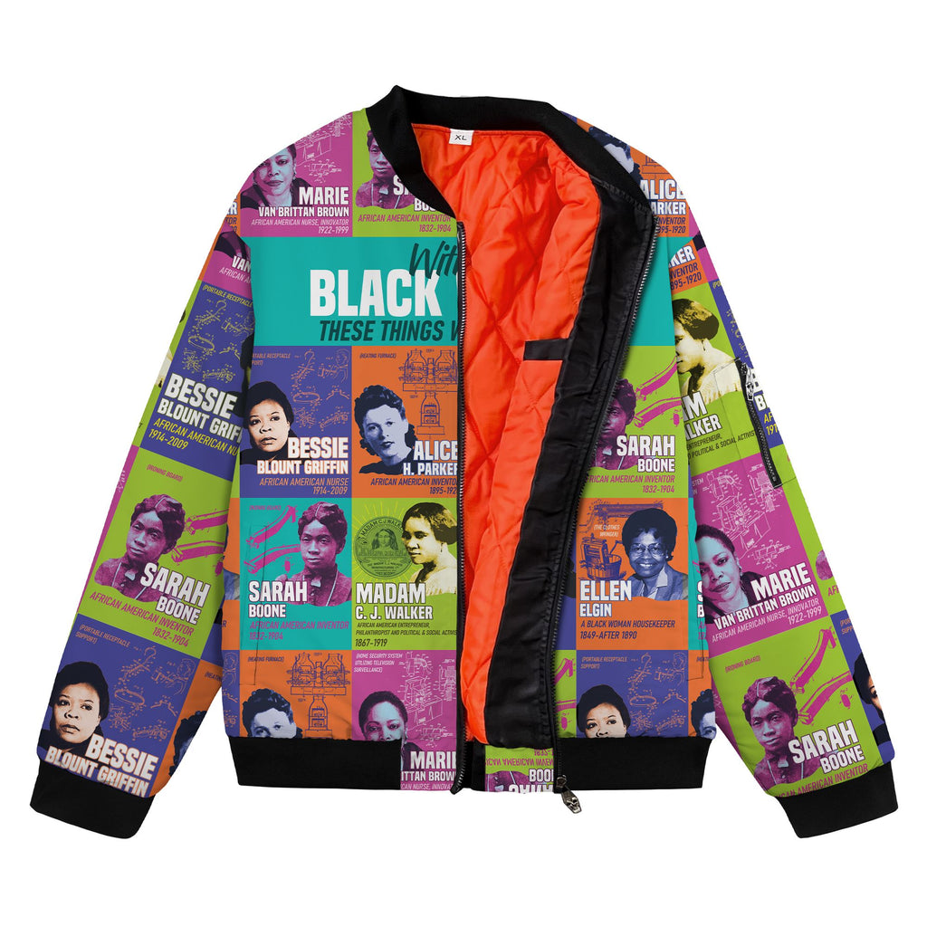 African Women Inventors Bomber Jacket Bomber Jacket Version 2 Zootop Bear 