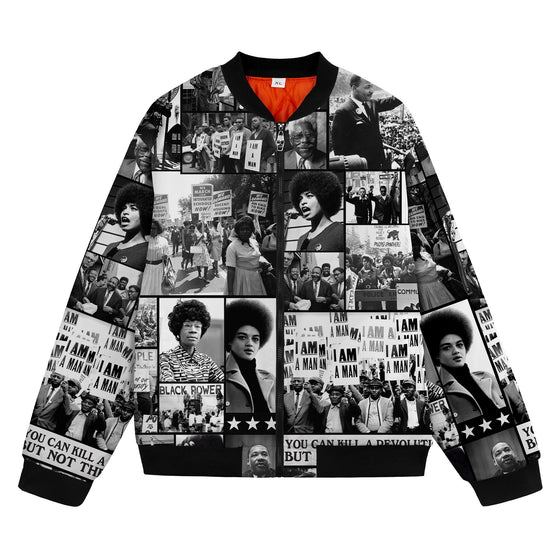 Black Power Images Bomber Jacket Bomber Jacket Version 2 Zootop Bear 
