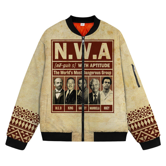 The World's Most Dangerous Group Bomber Jacket Bomber Jacket Version 2 Zootop Bear 