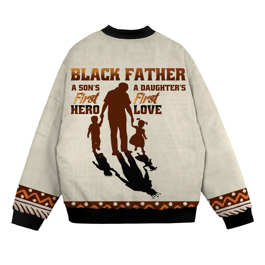 Black Father Bomber Jacket Bomber Jacket Version 2 Zootop Bear 
