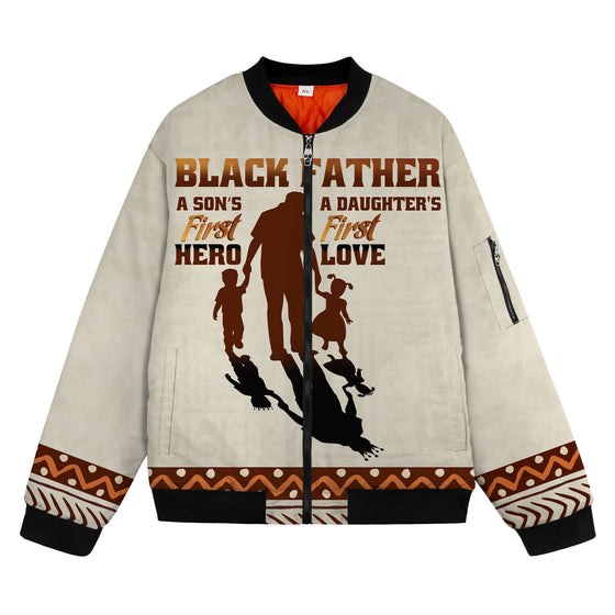 Black Father Bomber Jacket Bomber Jacket Version 2 Zootop Bear