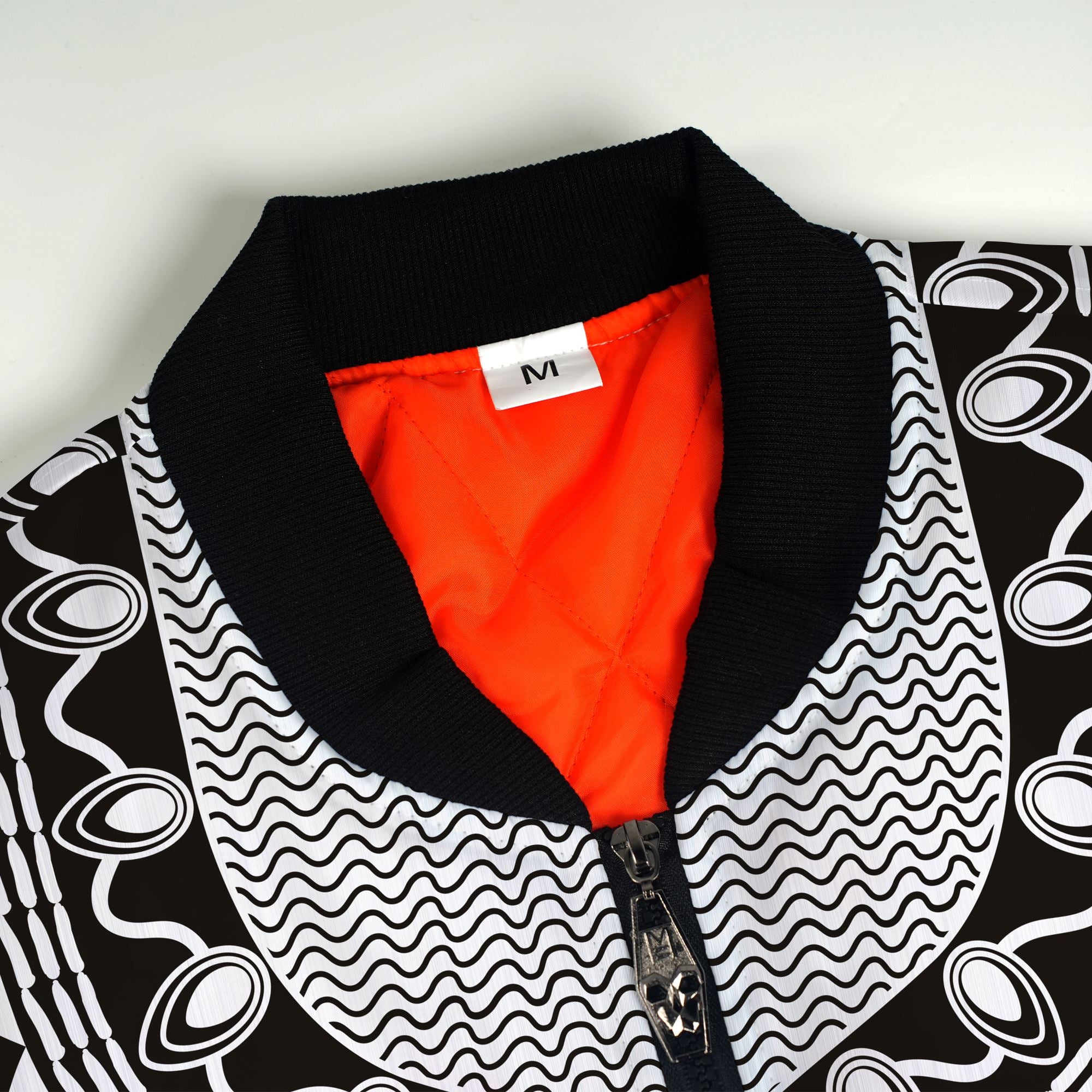 Printed Dashiki Color Black Bomber Jacket Bomber Jacket Version 2 Zootop Bear 