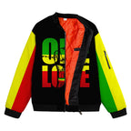 Reggae One Love Bomber Jacket Bomber Jacket Version 2 Zootop Bear 