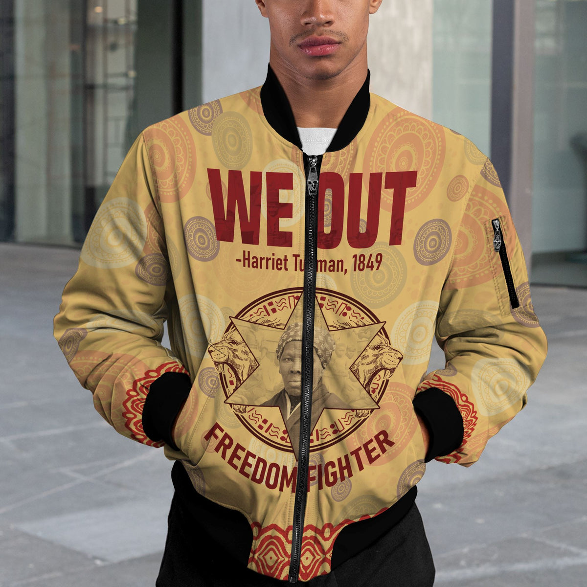 We Out 1849 Bomber Jacket Bomber Jacket Version 2 Zootop Bear 