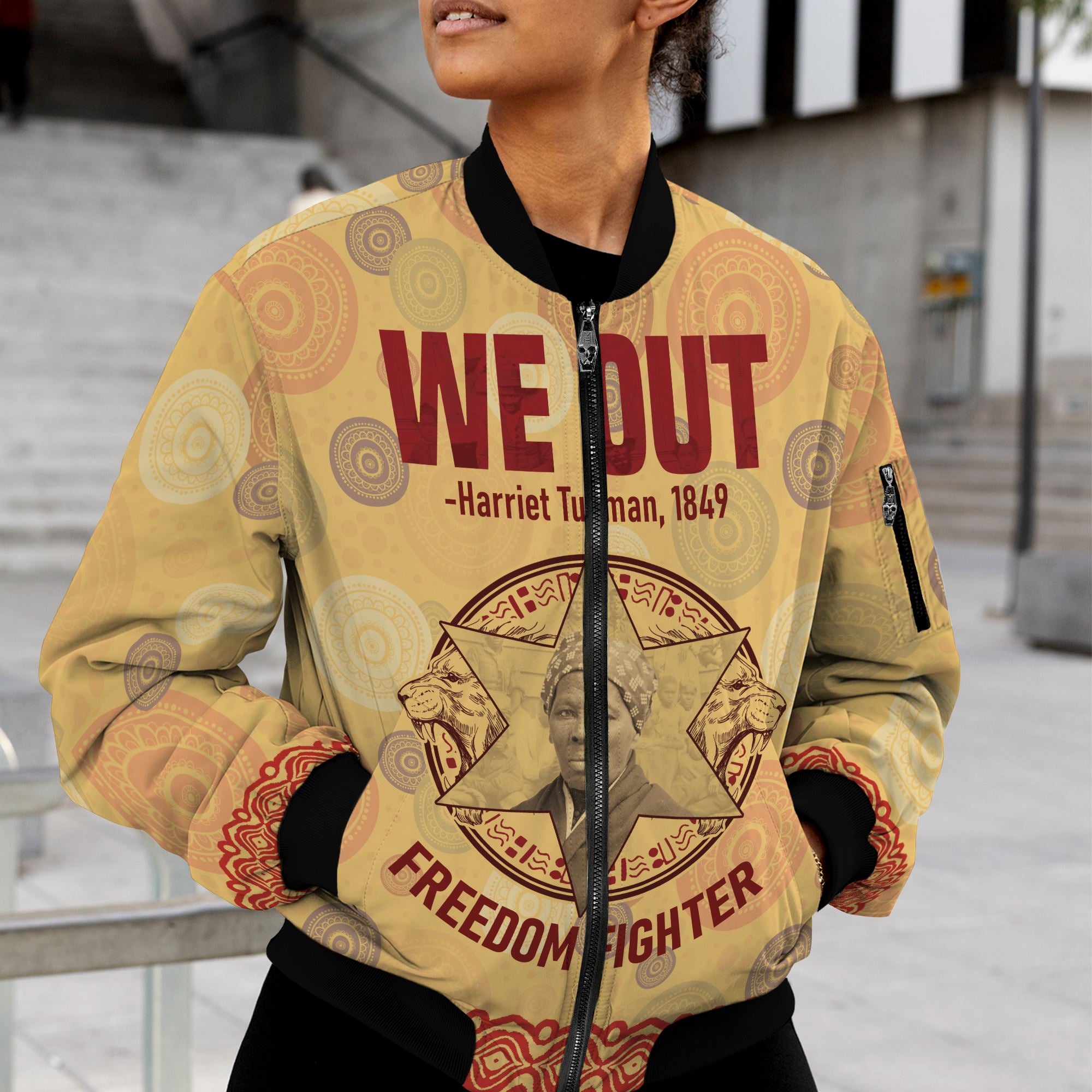 We Out 1849 Bomber Jacket Bomber Jacket Version 2 Zootop Bear 