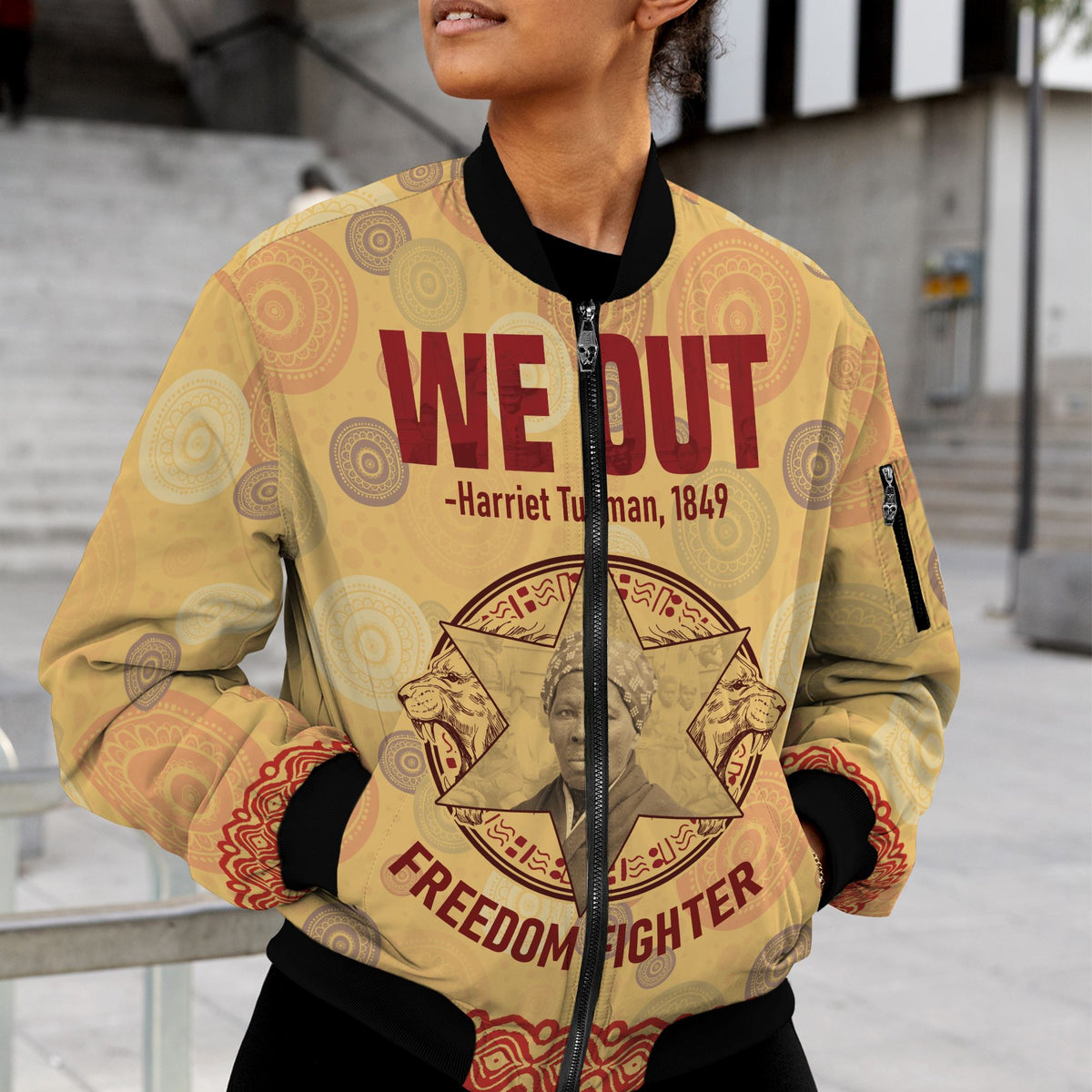 We Out 1849 Bomber Jacket Bomber Jacket Version 2 Zootop Bear 