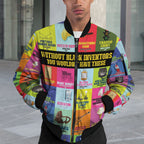 Black Inventions Bomber Jacket Bomber Jacket Version 2 Zootop Bear 