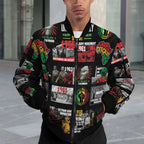 Civil Rights Movement Poster Art Mudcloth Bomber Jacket Bomber Jacket Version 2 Zootop Bear 