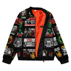 Civil Rights Movement Poster Art Mudcloth Bomber Jacket Bomber Jacket Version 2 Zootop Bear 