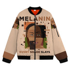 Melanin Every Shade Slays Bomber Jacket Bomber Jacket Version 2 Zootop Bear 