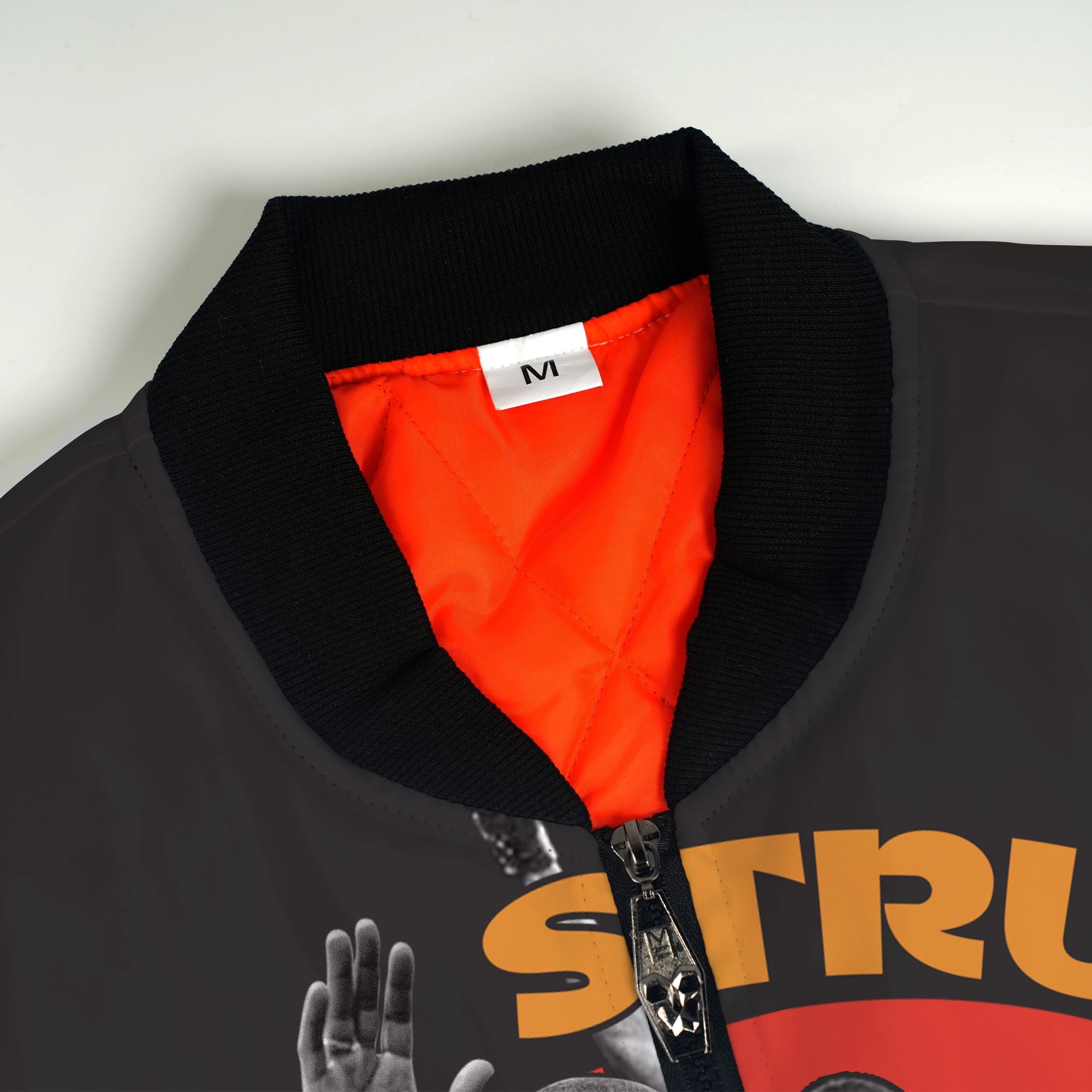 No Struggle No Progress Bomber Jacket Bomber Jacket Version 2 Zootop Bear 