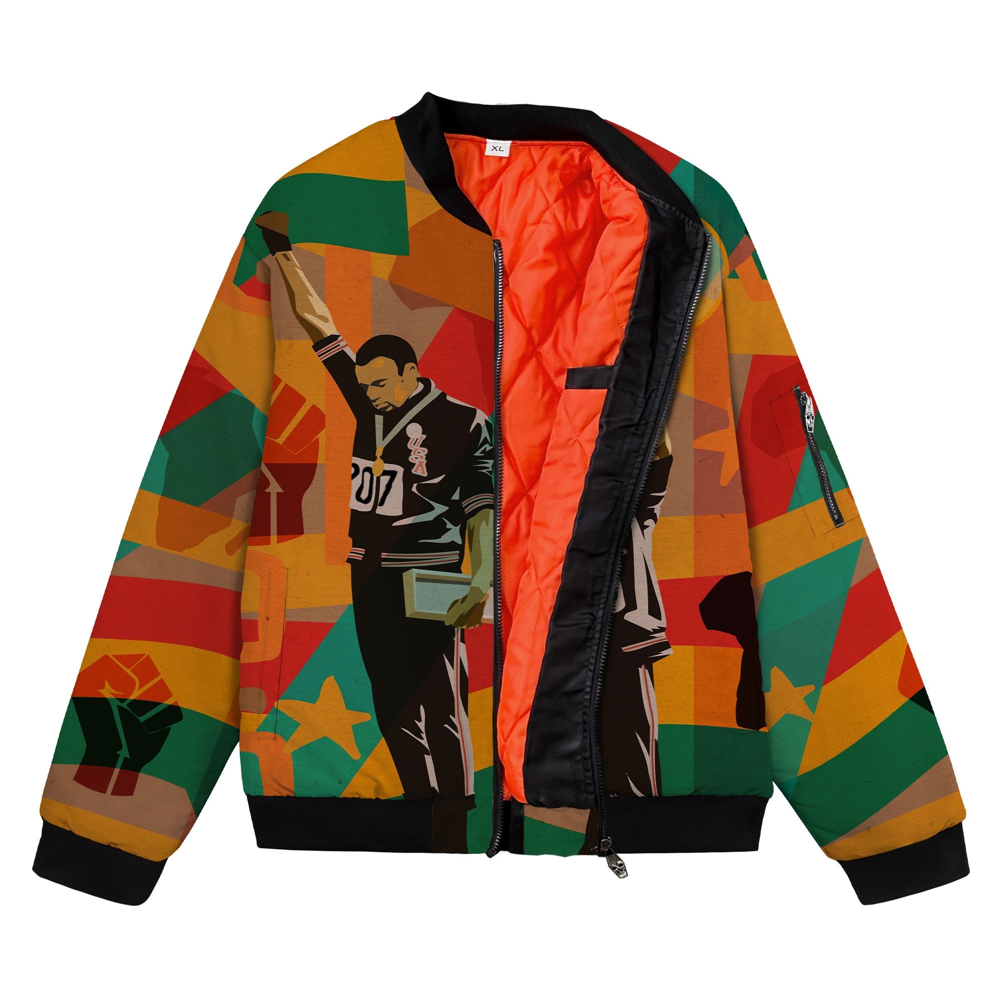 Fists of Freedom Bomber Jacket Bomber Jacket Version 2 Zootop Bear 