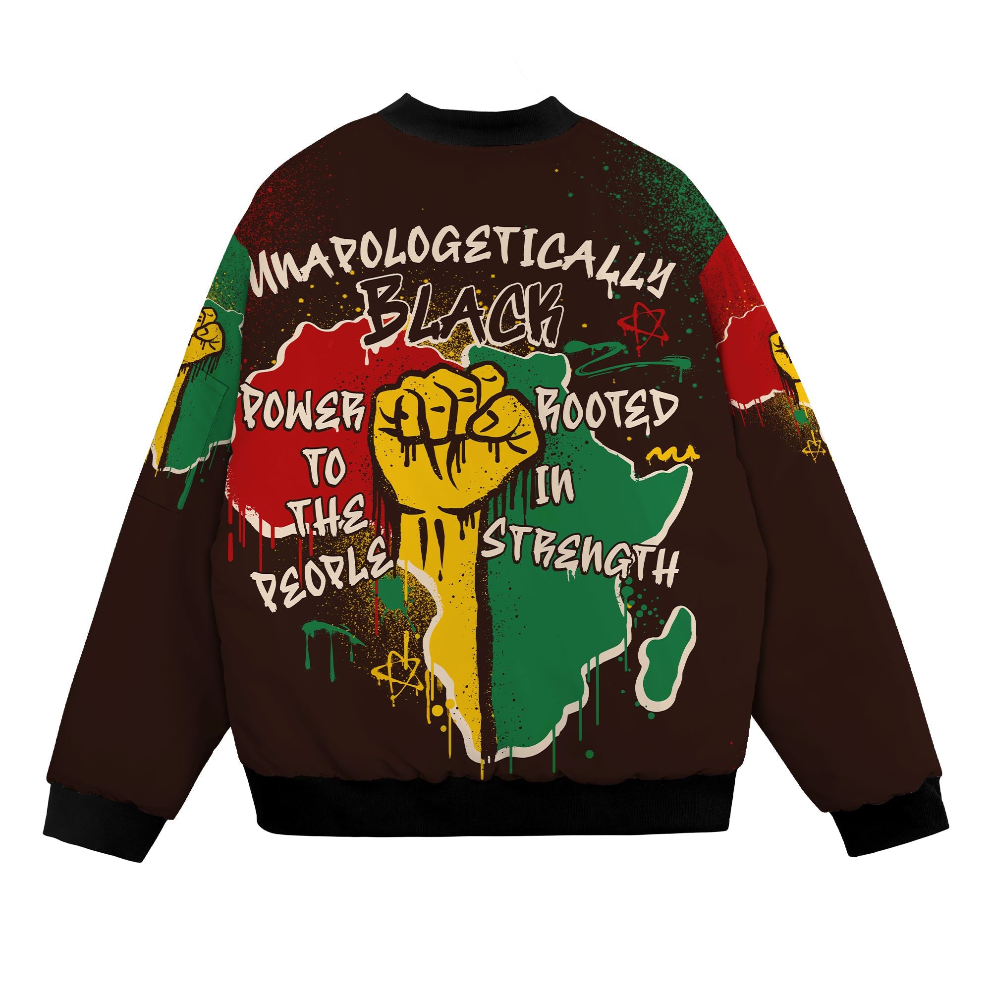 Power in Our Roots Bomber Jacket Bomber Jacket Version 2 Zootop Bear 