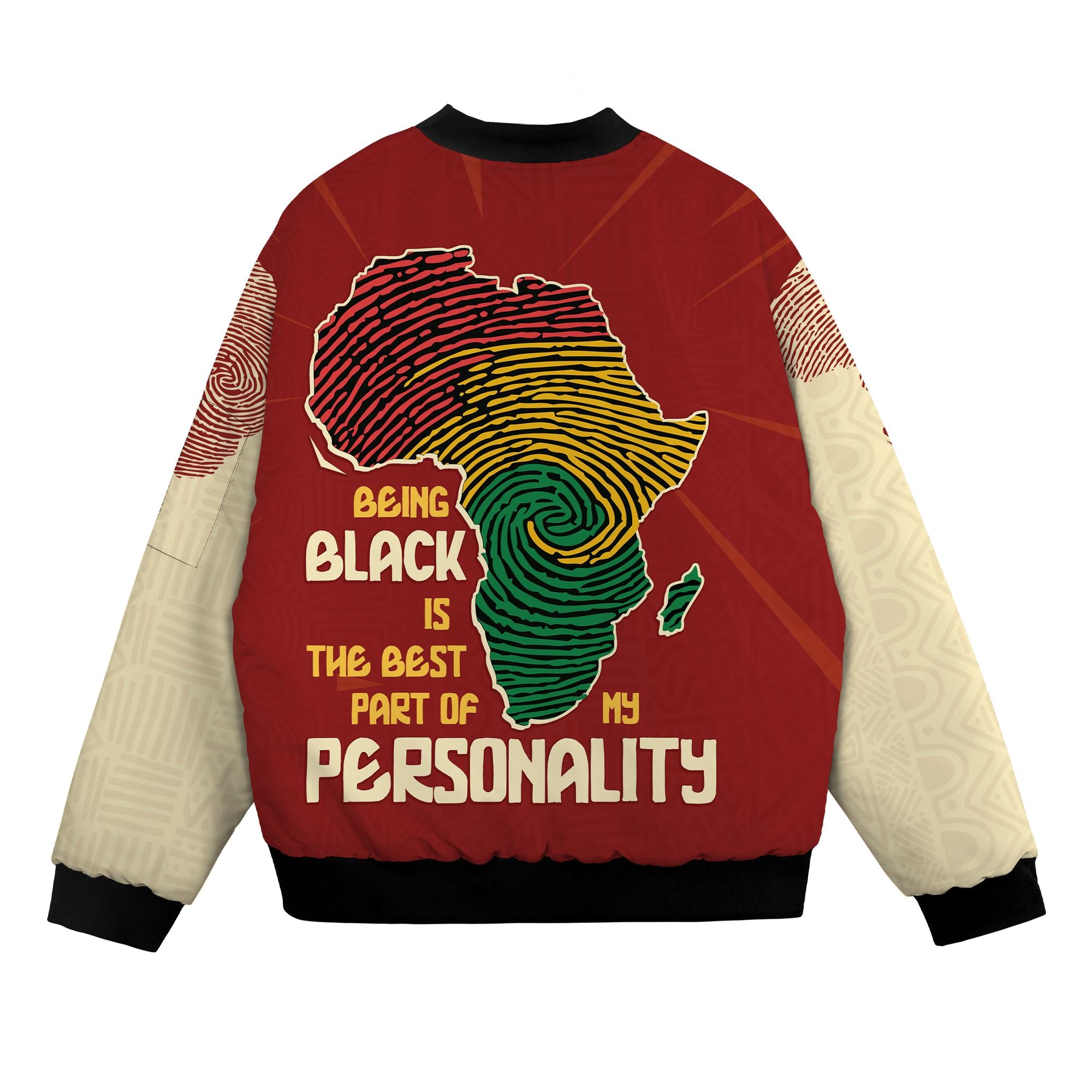 Being Black Is The Best Part Of My Personality Bomber Jacket Bomber Jacket Version 2 Zootop Bear 