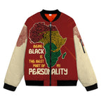 Being Black Is The Best Part Of My Personality Bomber Jacket Bomber Jacket Version 2 Zootop Bear 