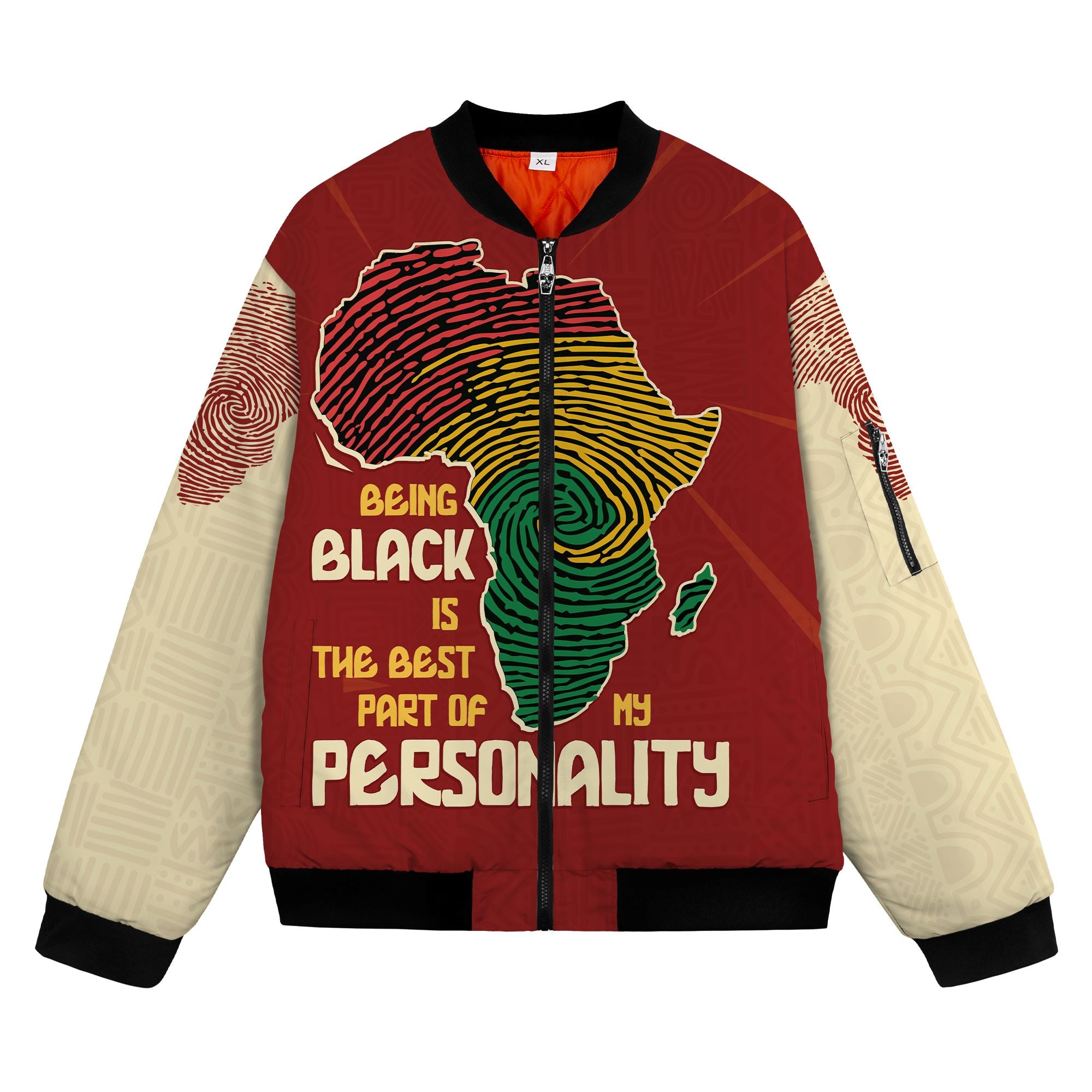 Being Black Is The Best Part Of My Personality Bomber Jacket Bomber Jacket Version 2 Zootop Bear 