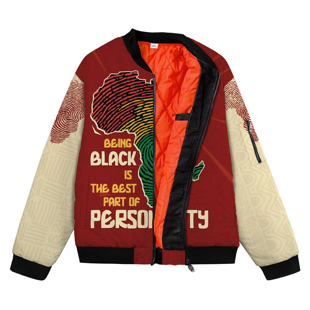 Being Black Is The Best Part Of My Personality Bomber Jacket Bomber Jacket Version 2 Zootop Bear 