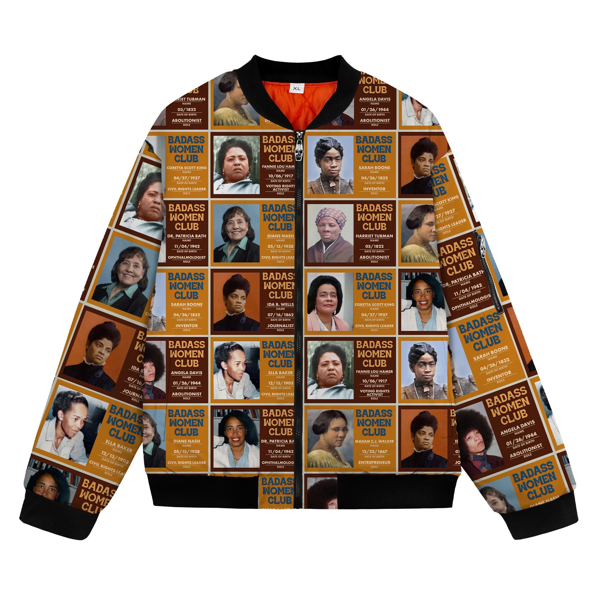 Badass Women Club Bomber Jacket Bomber Jacket Version 2 Zootop Bear 