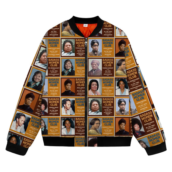 Badass Women Club Bomber Jacket Bomber Jacket Version 2 Zootop Bear 