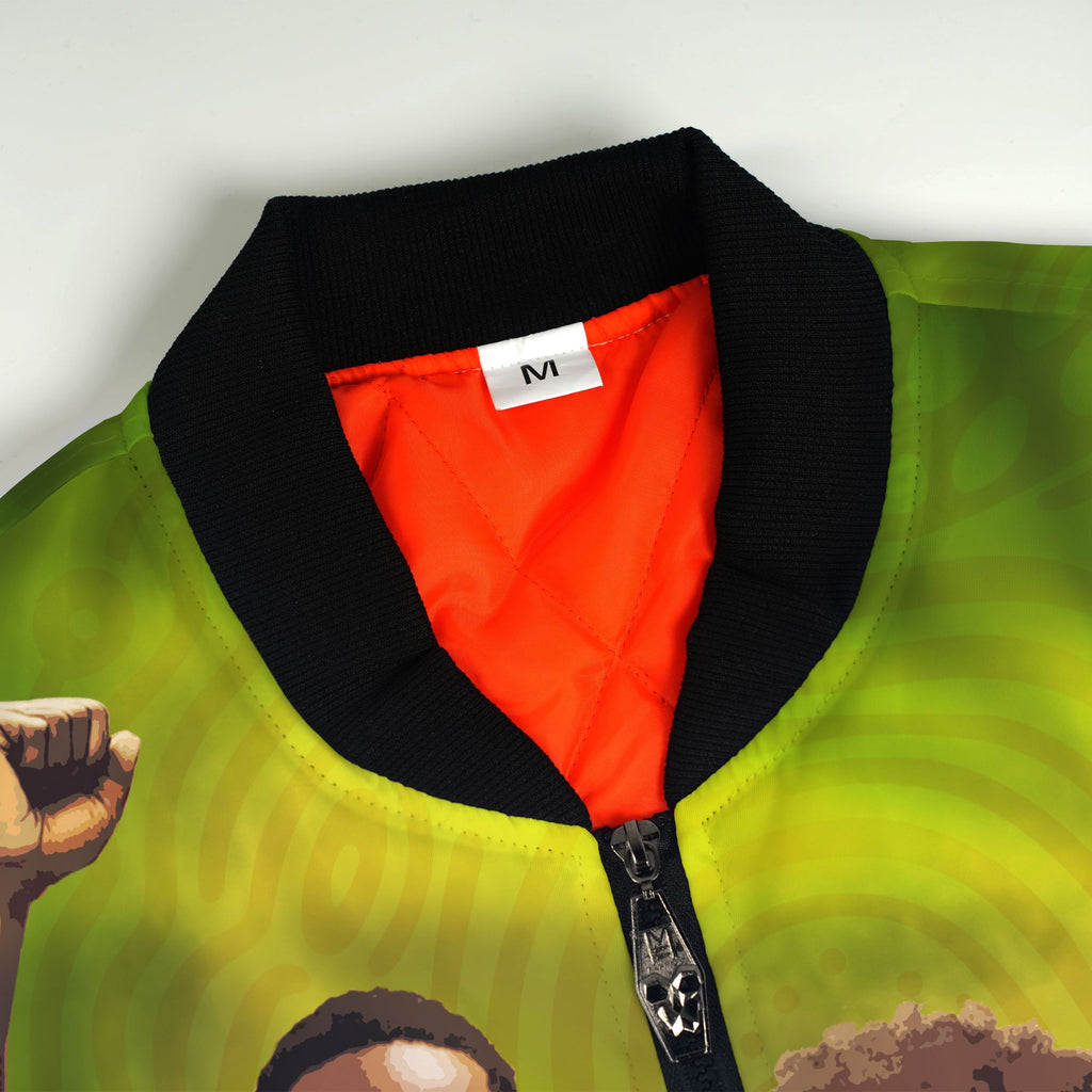 Rooted in Resistance Bomber Jacket Bomber Jacket Version 2 Zootop Bear 