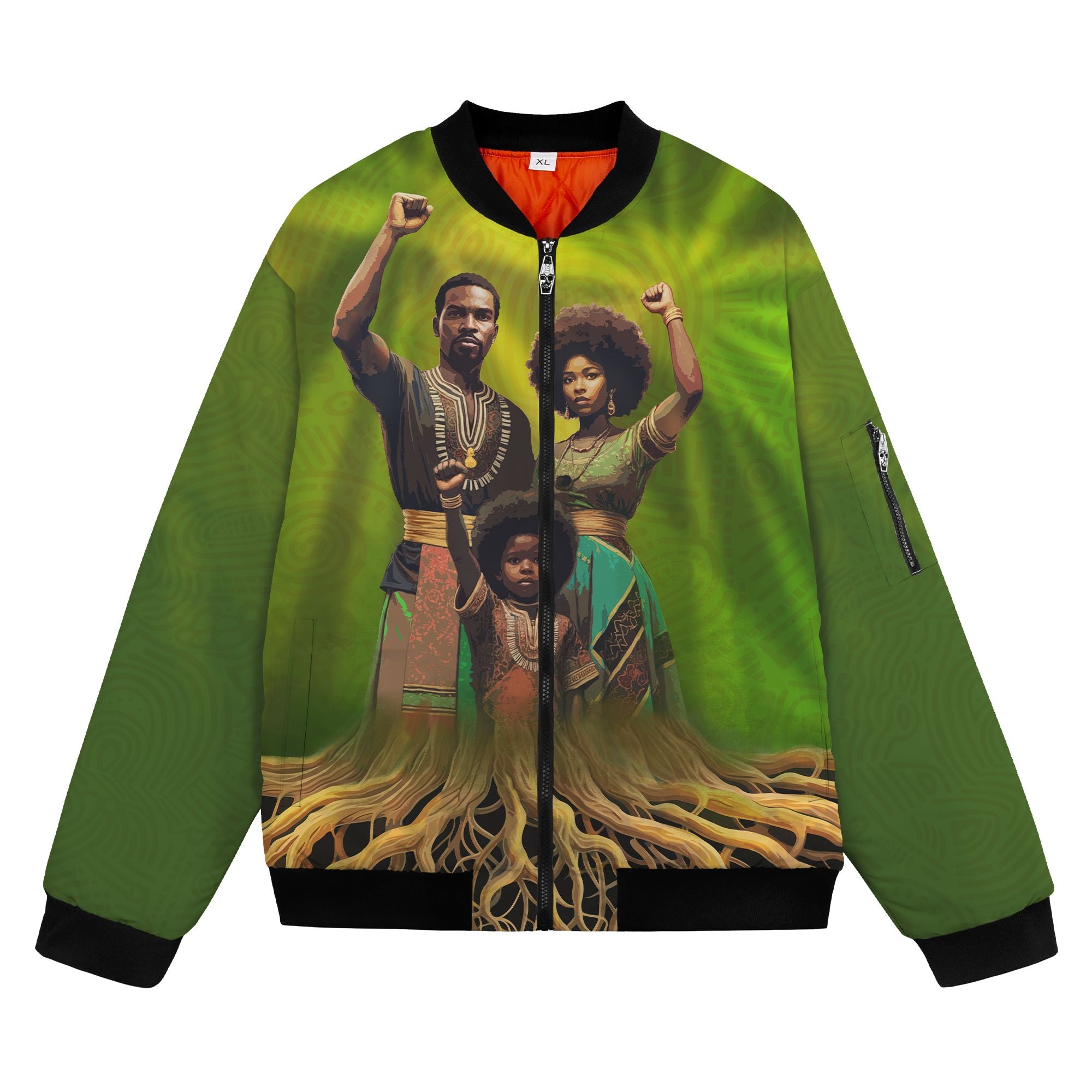 Rooted in Resistance Bomber Jacket Bomber Jacket Version 2 Zootop Bear 